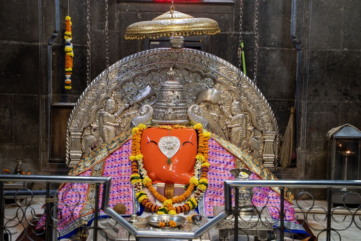 Ashtavinayaka Ballaleshwar Temple - Front View